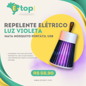 Mata Mosquito Repelente Eletronico